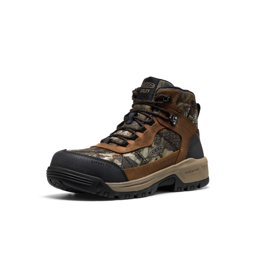 Men's Skokie Waterproof Work Boot (Carbon Toe) | Camo/Black - Image 3