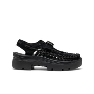 All Gender UNEEK PLT Mary Jane Sneaker  |  Black/Black