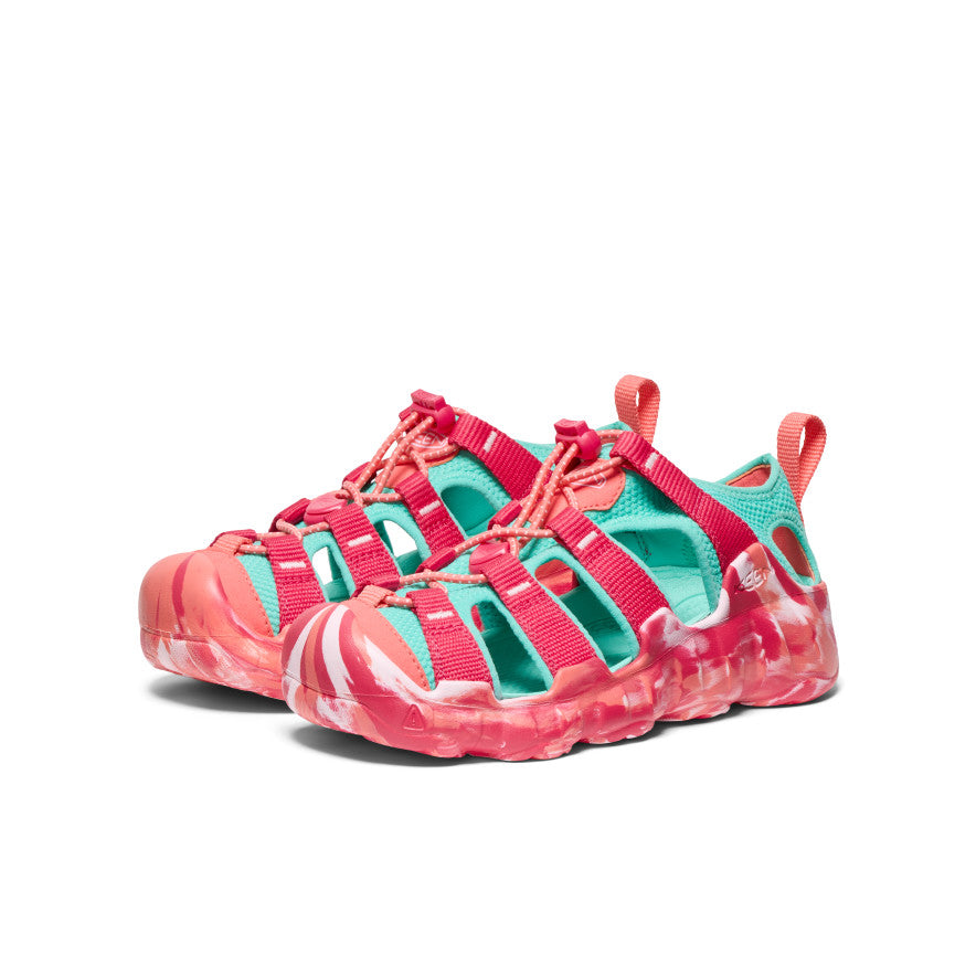 Big Kids' Hyperport H2 Sandal | Raspberry/Pool Blue - Image 3