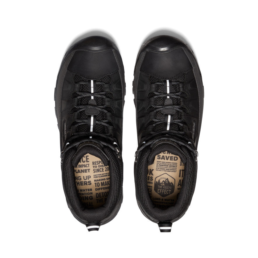 Men's Targhee III Waterproof Mid | Triple Black - Image 4