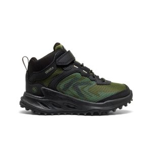 Little Kids' Zionic Waterproof Hiker | Black/Bronze Green