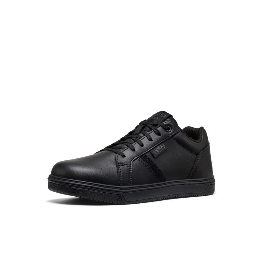 Men's Kenton WTX Work Shoe (Soft Toe) | Black/Black - Image 3