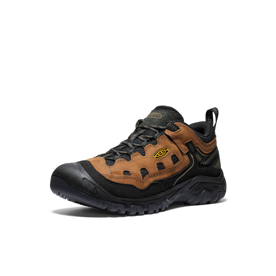 Men's Targhee IV Vented Hiking Shoe | Bison/Golden Yellow - Image 3