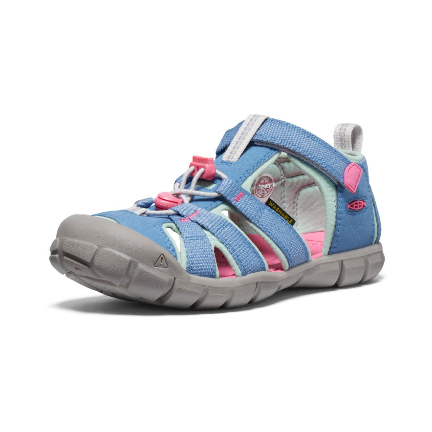 Big Kids' Seacamp II CNX | Coronet Blue/Hot Pink - Image 3