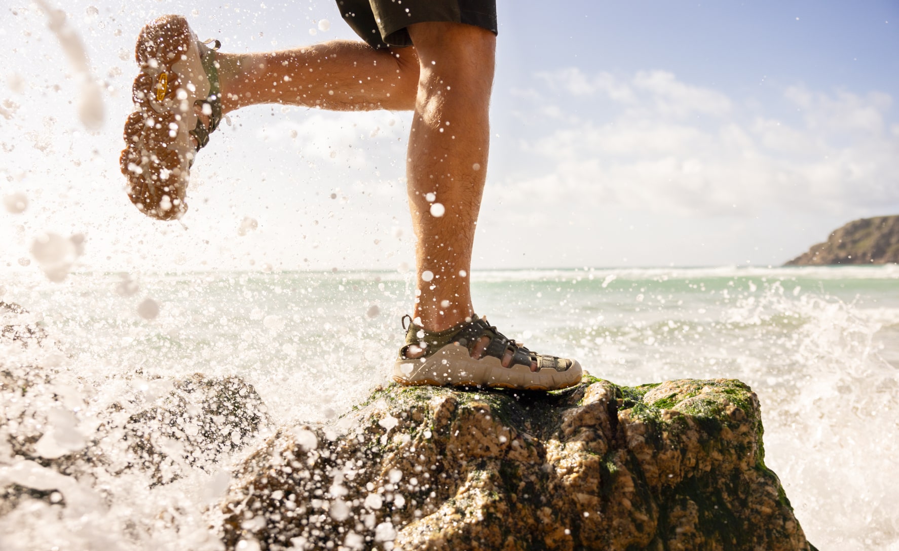 Men's Hyperport H2 Sandal | Brindle/Black - Image 7