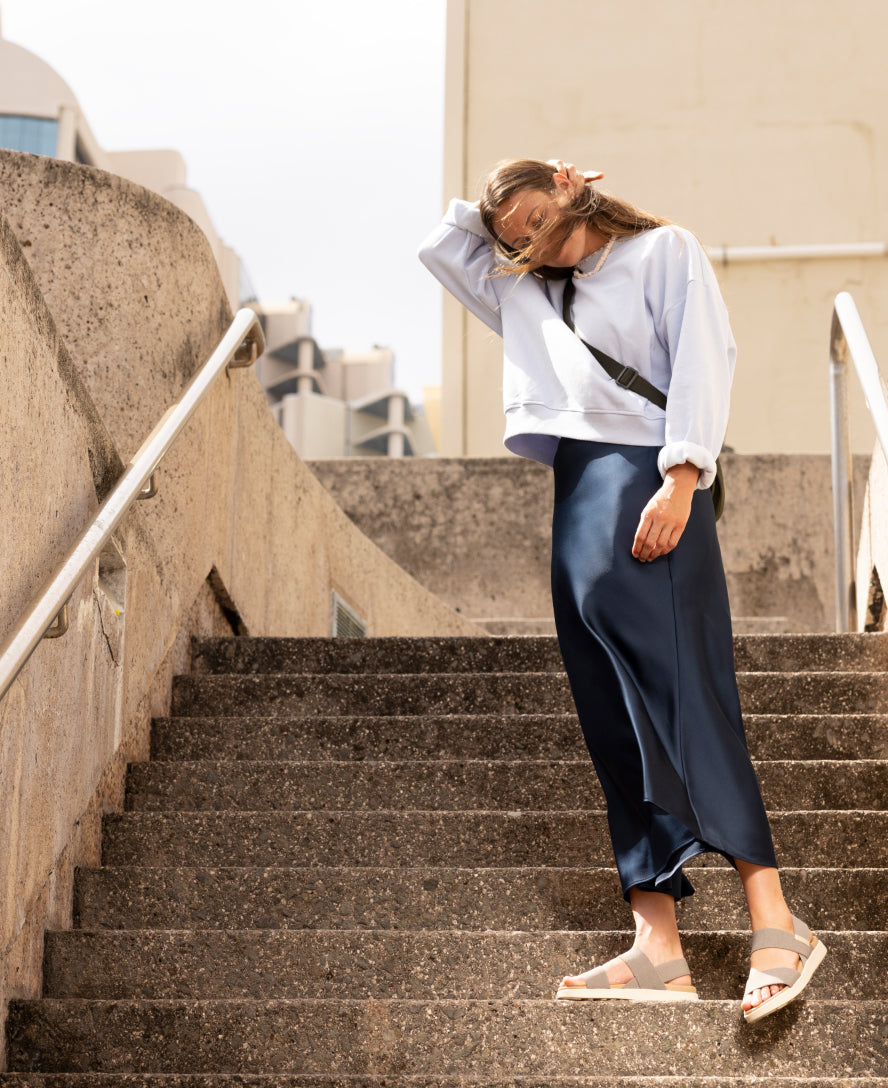 Women's Elle Backstrap Sandal | Black - Image 9