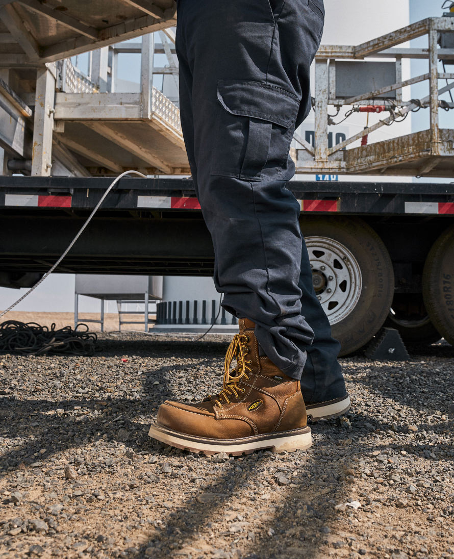 Men's Cincinnati 8 Waterproof 90?? Heel Boot (Carbon Toe) | Belgian/Sandshell - Image 8
