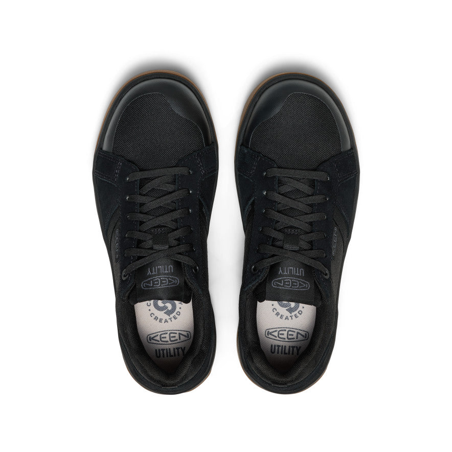 Women's Kenton Work Shoe (Carbon Toe) | Black/Gum - Image 4