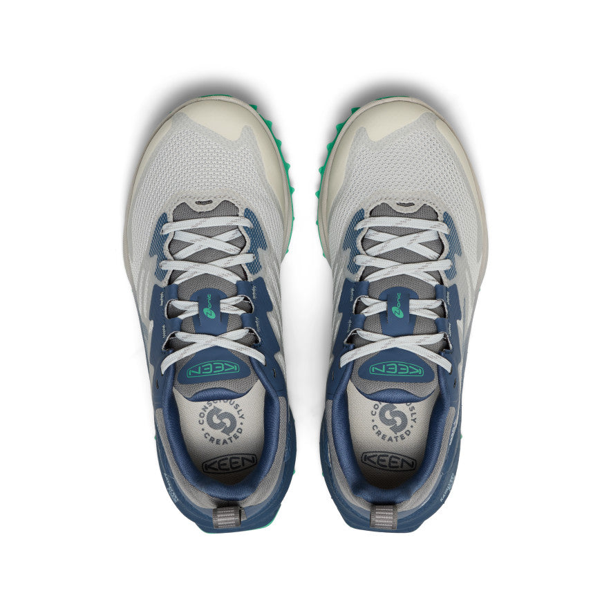 Women's Zionic NXT Waterproof Hiking Shoe | Vapor/Ballad Blue - Image 4