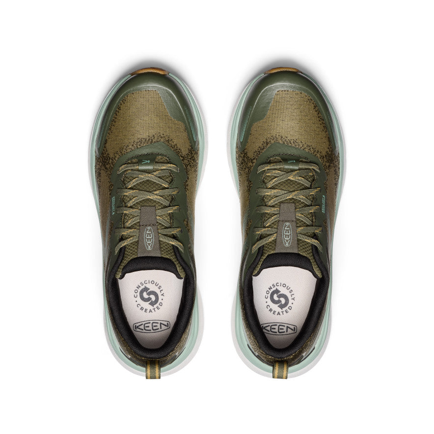 Women's Leiki Waterproof Hiking Shoe | Winter Moss/Granite Green - Image 4