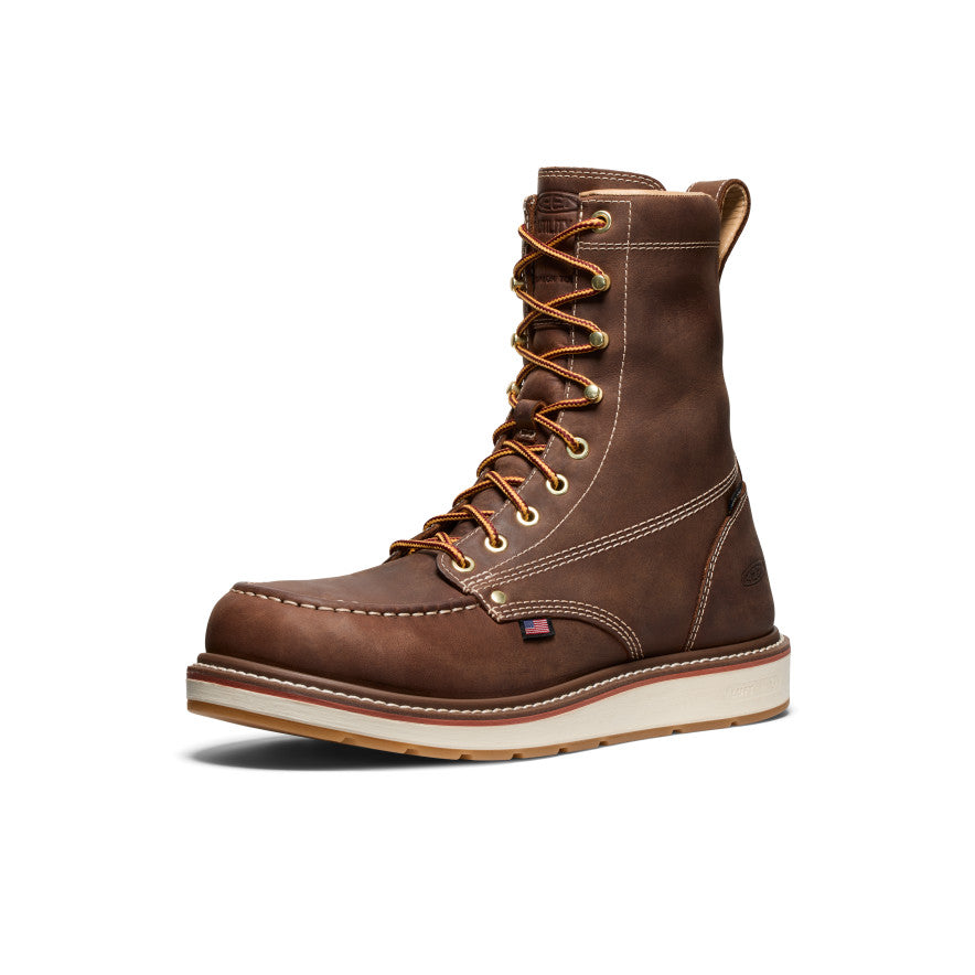 Men's Liberty 8 Waterproof Boot (Carbon Toe) | Chestnut/Gum - Image 3
