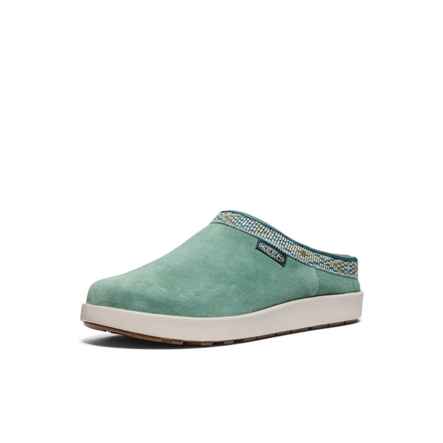 Women's Elle Suede Mule | Dark Forest/Birch - Image 3